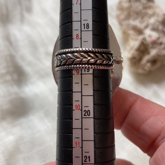 NEW Bi-Color Tourmaline 925 Silver Ring - Picture 5 of 5